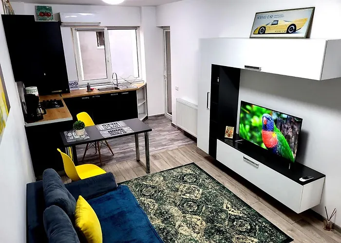 Lägenhet Yellow House Luxury Berceni *